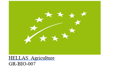EU organic logo HELLAS Agriculture GR-BIO-007