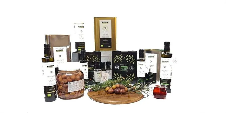 Προϊόν Olea Carpus για επιτραπέζια παρουσίαση